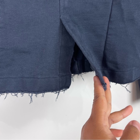 Vintage Adidas Logo Crest Blazer Jacket Navy Blue Women's Size Small Distressed - Picture 9 of 10